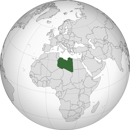 File:Libya (centered orthographic projection).svg