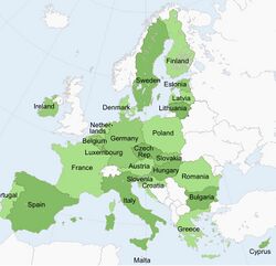 Member States of the European Union (polar stereographic projection) 2020 EN.jpg