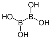 Tetrahydroxydiboron structure.svg