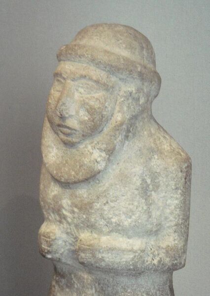 File:Uruk King-Priest 3300 BCE portrait detail.jpg