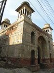 Tiled gateway and two bastions