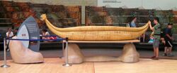 Aymara Totora Reed Boat on display at the Smithsonian, Washington, DC.jpg