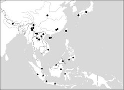 Distribution map of Allocota - ZooKeys-284-001-g050.jpeg