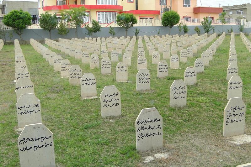 File:Family Graves for Victims of 1988 Chemical Attack - Halabja - Kurdistan - Iraq.jpg