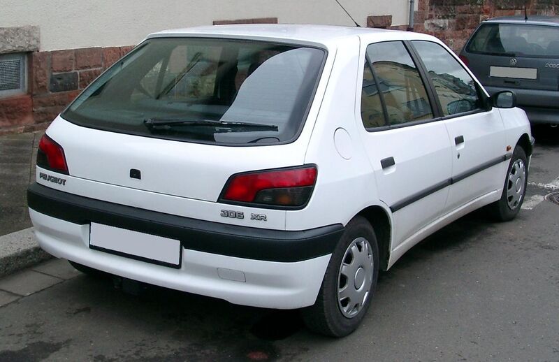 File:Peugeot 306 rear 20080118.jpg