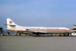 Tunisair Caravelle III TS-TAR LFSB 1977-03-05.png