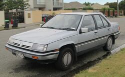 1987 Proton Saga 1.5 GLX Saloon (6819389105).jpg