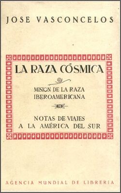 Caratula del Libro La Raza Cosmica de Jose Vasconcelos.jpg