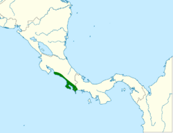 Carpodectes antoniae map.svg