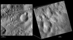 Claudia crater, Vesta IOTD-298.jpg