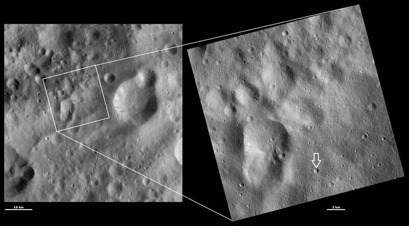File:Claudia crater, Vesta IOTD-298.jpg