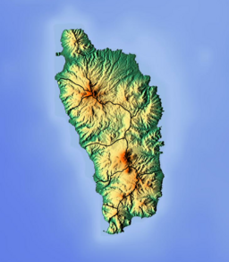 Morne Watt is located in Dominica