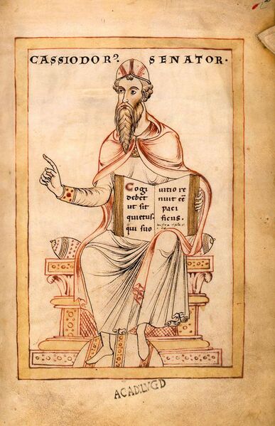 File:Gesta Theodorici - Flavius Magnus Aurelius Cassiodorus (c 485 - c 580).jpg