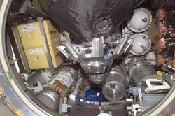ISS-11 The hatch of the Progress 18 resupply craft.jpg