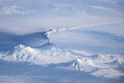 ISS-38 Kliuchevskoi Volcano on Kamchatka.jpg