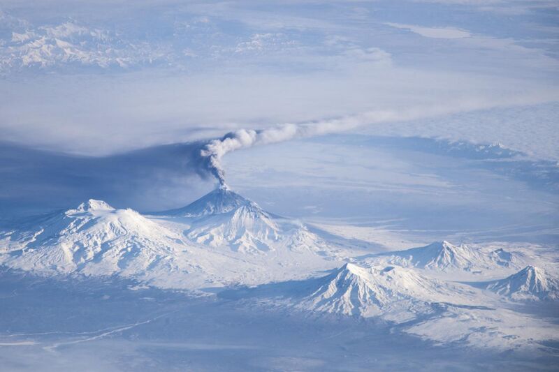 File:ISS-38 Kliuchevskoi Volcano on Kamchatka.jpg