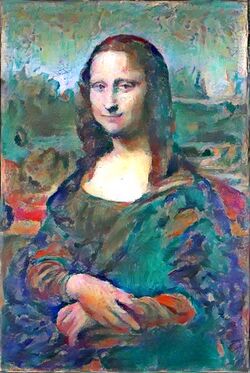 Mona lisa woman with a hat o lbfgs i content h 720 m vgg19 cw 100000.0 sw 30000.0 tv 1.0.jpg