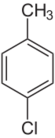 P-Chlortoluol.svg