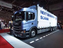 SCANIA G360 Wing Van at Tokyo Motor Show 2017.jpg