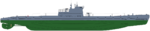 Shadowgraph Schuka class X-bis series submarine.svg