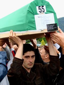 Srebrenica Massacre - Reinterment and Memorial Ceremony - July 2007 - 01.jpg