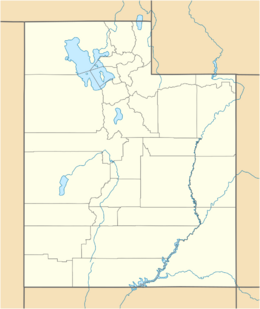 Merrimac Butte is located in Utah