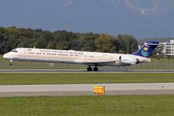 HZ-APF landing in Geneva Airport.jpg