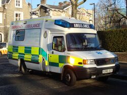 Convoy V8 ambulance