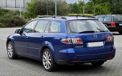 Mazda6 Sport Kombi (GY1) – Heckansicht, 19. Juni 2011, Wülfrath.jpg