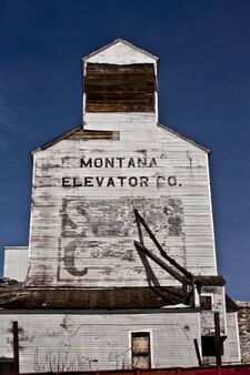 Raynesford, Montana - Montana Elevator Co. elevator.jpg