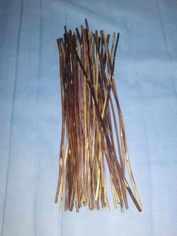 A bundle of thin sticks