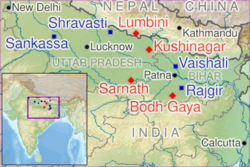 Buddhist pilgrimage sites in India.svg