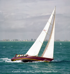 Condor, Holland 80 owned by Robert Bell, Royal Bermuda Yacht Club.png