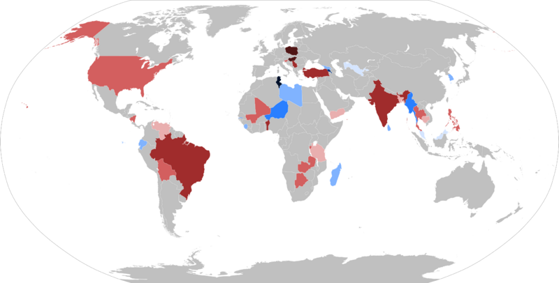 File:Countries democratizing or autocratizing substantially and significantly 2010–2020.svg