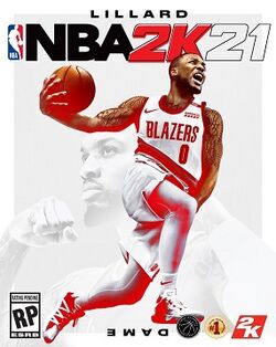 NBA 2K21 - Damian Lilliard cover art.jpg