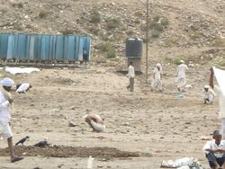 Open defecation in Pandharpur - a pilgrimage town in India.jpg