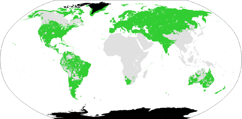 File:The worldwide distribution of the Eurasiatic macrofamily of languages according to Pagel et al.png