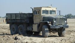 Armored 5 ton dump truck (cropped).JPG