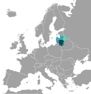 Baltic languages in Europe.svg