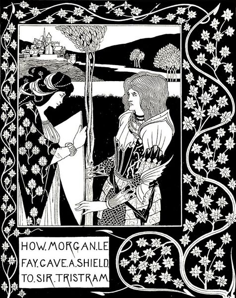 File:How Morgan le Fay Cave a Shield to Sir Tristram.jpg