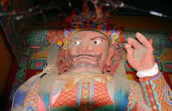 Korea-Gangwon-Woljeongsa Heavenly King 1690-07.JPG