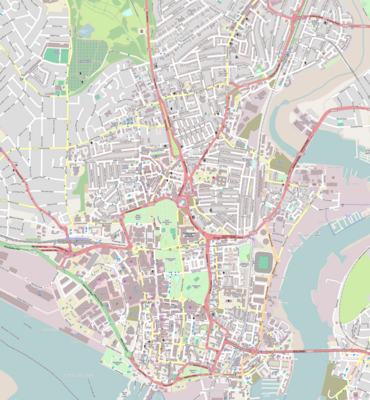 Location map United Kingdom Southampton Central1.png