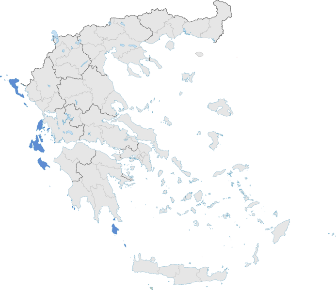 File:Location map of IonianIslands (Greece).svg