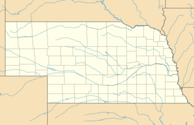 USA Nebraska location map.svg