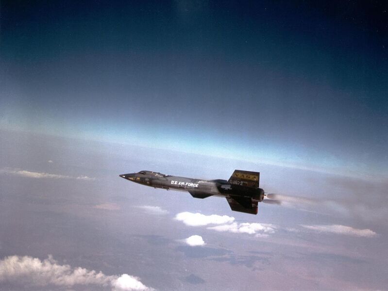 File:X-15 flying.jpg