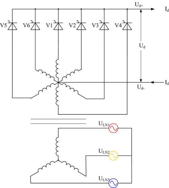 File:6 phase half wave rectifier.png