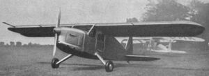 Aubert PA-20 photo L'Aerophile May 1938.jpg