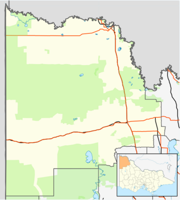 Australia Victoria Mildura Rural City location map.svg