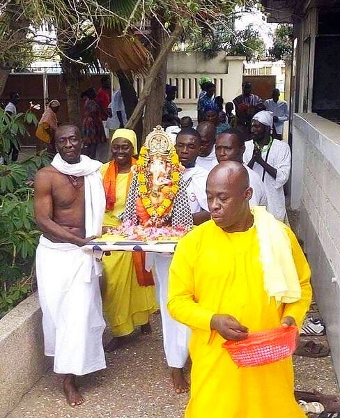 File:Hindus in Ghana celebrating Ganesh Chaturti.jpg