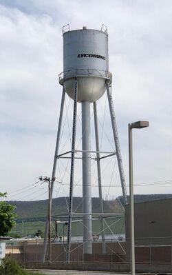 Lycoming Engines - Williamsport, PA water tower.jpg
